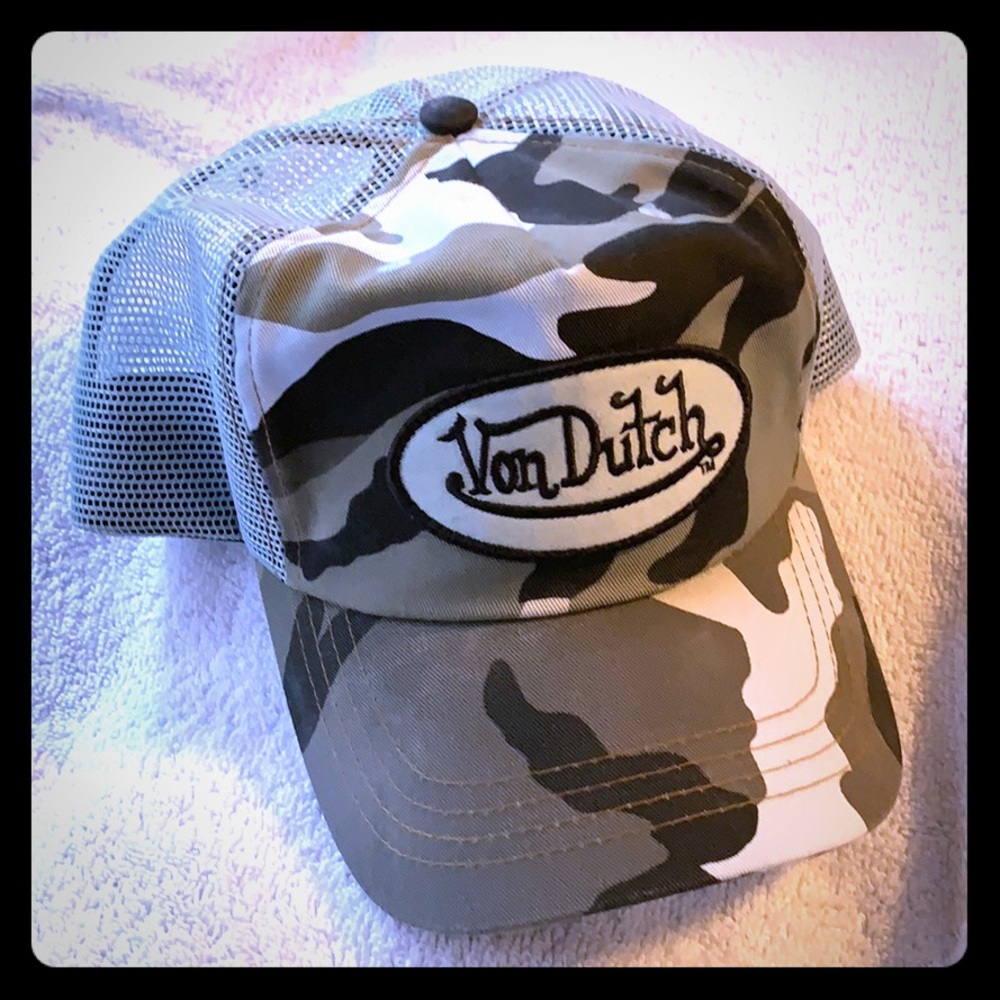 Von Dutch Camo Hat